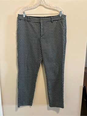 Merona Black and White Patterned Chinos